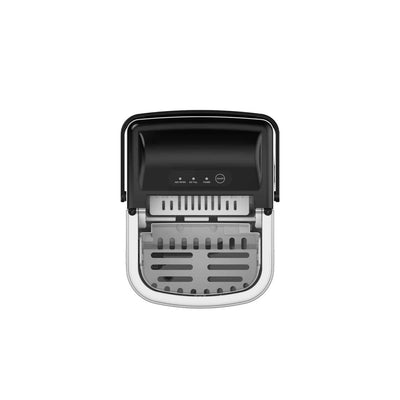 Mini aparat de facut gheata, 95W, capacitate 12-15kg/zi, gri