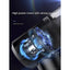 Mini aspirator auto portabil, reincarcabil, filtru HEPA, functie de suflare si aspirare, acumulator durabil, cu accesoriu pentru spatii inguste, negru