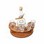 Mini bar set cu 6 pahare si sticla 0.5 l, pahar 30ml, sticla transparenta