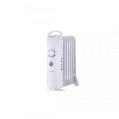 Mini calorifer cu ulei, 7 elementi, termostat reglabil, 700W, alb