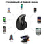 Mini casca Bluetooth 10m invizibila Handsfree Negru A2DP