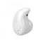 Mini casca Bluetooth MRG 10m invizibila Handsfree Alb A2DP