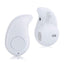Mini casca Bluetooth MRG 10m invizibila Handsfree Alb A2DP