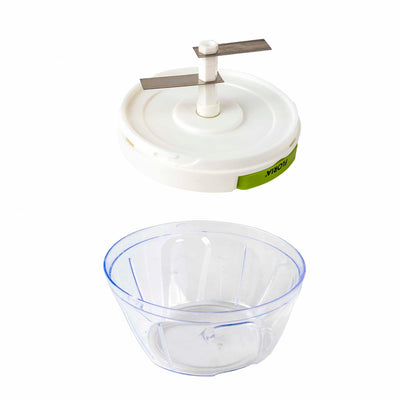 Mini-CHOPPER manual pentru maruntit legume si fructe, usor de folosit