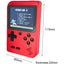 Mini consola portabila Flyme, Retro, 400 jocuri clasice FC, Ecran color 2.8"", Rosu