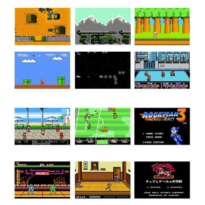 Mini consola portabila Retro Medialove, 168 de jocuri, Negru
