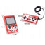 Mini consola retro portabila cu Pad, 400 de jocuri diferite, 2 Jucatori, baterie reincarcabila, culoare Rosu