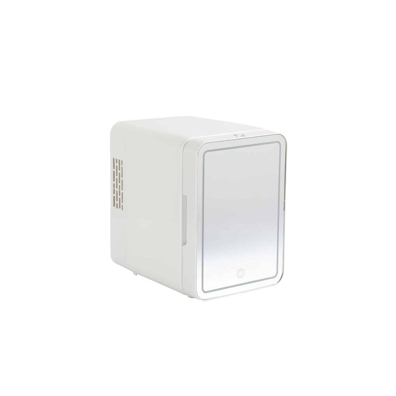 Mini frigider alb cu LED, capacitate 4L, putere 36W, racire semicongelare