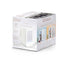 Mini frigider alb cu LED, capacitate 4L, putere 36W, racire semicongelare
