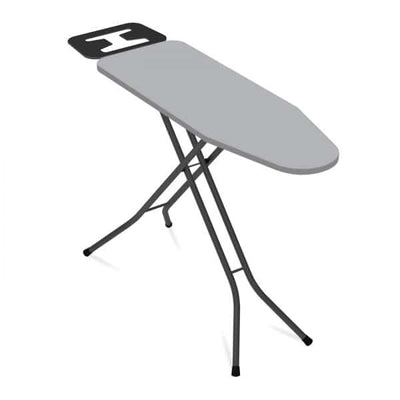 Mini masa de calcat cu cadru metalic, suprafata 90x30cm, inaltime reglabila 63.6-81.5cm