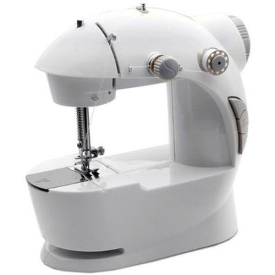 Mini masina de cusut XL 20 cm, portabila pe baterii premium, iluminare si design ergonomic, accesorii incluse, by Urban Trends ®
