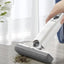 Mini mop portabil, dimensiuni 29 x 14, 5 x 4 cm, cu sistem de auto-stoarcere, stergere usoara multisuprafete / geamuri, din ABS, alb