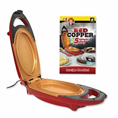 Mini plita electrica pentru gatit rapid Red Copper 5 minutes Chef-EDY®