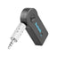 Mini receptor bluetooth, compatibil cu iPhone si Android, Mod Sleep, Jack 3.5 mm Stereo, functie Handsfree, negru