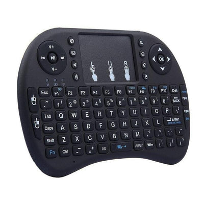 Mini Tastatura Mouse FOXMAG24® , iluminata i, 2.4G Wireless Keyboard cu mouse tip touchpad pentru Android Smart ,TV BOX, Console si calculator