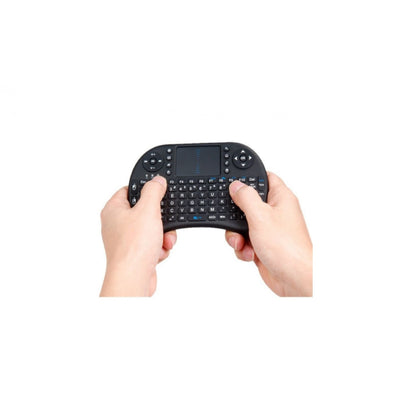 Mini Tastatura Mouse FOXMAG24® , iluminata i, 2.4G Wireless Keyboard cu mouse tip touchpad pentru Android Smart ,TV BOX, Console si calculator
