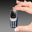 MINI TELEFON DUAL SIM CU RADIO FM SI BLUETOOTH , GRI