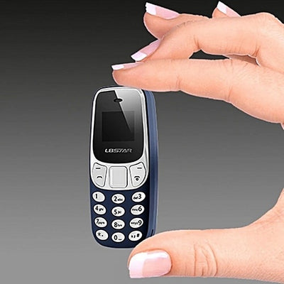 MINI TELEFON DUAL SIM CU RADIO FM SI BLUETOOTH , GRI