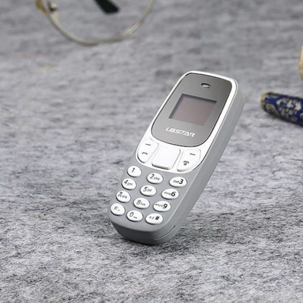 MINI TELEFON DUAL SIM CU RADIO FM SI BLUETOOTH ,NEGRU