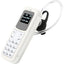 Mini telefon Dual SIM deblocat, ecran de 0, 66 inchi, conexiune Bluetooth, player de muzica, card nano SIM dual, alb