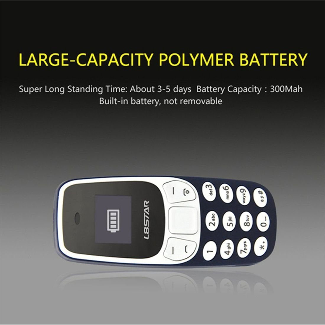 Mini Telefon Radio Fm Bluetooth Model Nokia Dual Sim 330M - Albastru