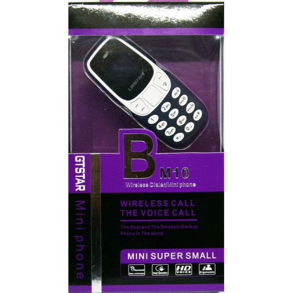 Mini Telefon Radio Fm Bluetooth Model Nokia Dual Sim BM10 Albastru