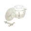 Mini tocator 200W cu bol din sticla 1L, rosu, cutite inox