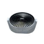 Mini ventilator portabil, de masa, reincarcabil USB, cu 3 trepte de viteza, negru/alb
