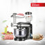 Mixer, blender si masina de tocat, 1400W, 6+1 viteze, castron inox 5.5l, borcan sticla 1.5l