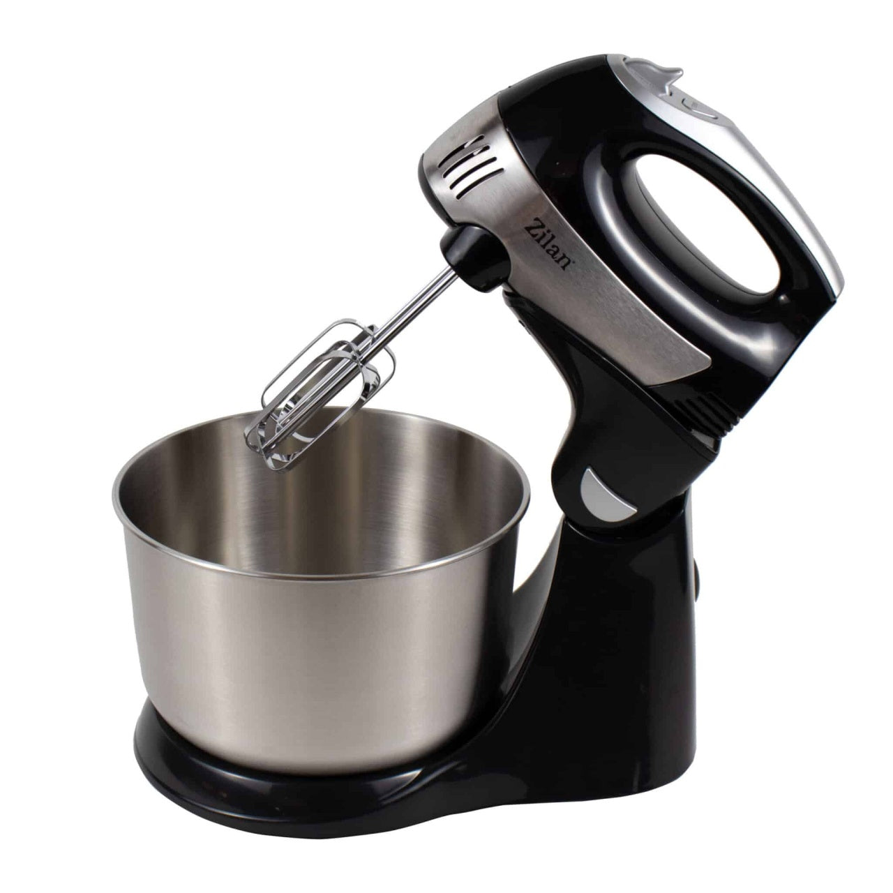 Mixer cu bol inox, 5 viteze, 300W, functie turbo, bol 4.3L