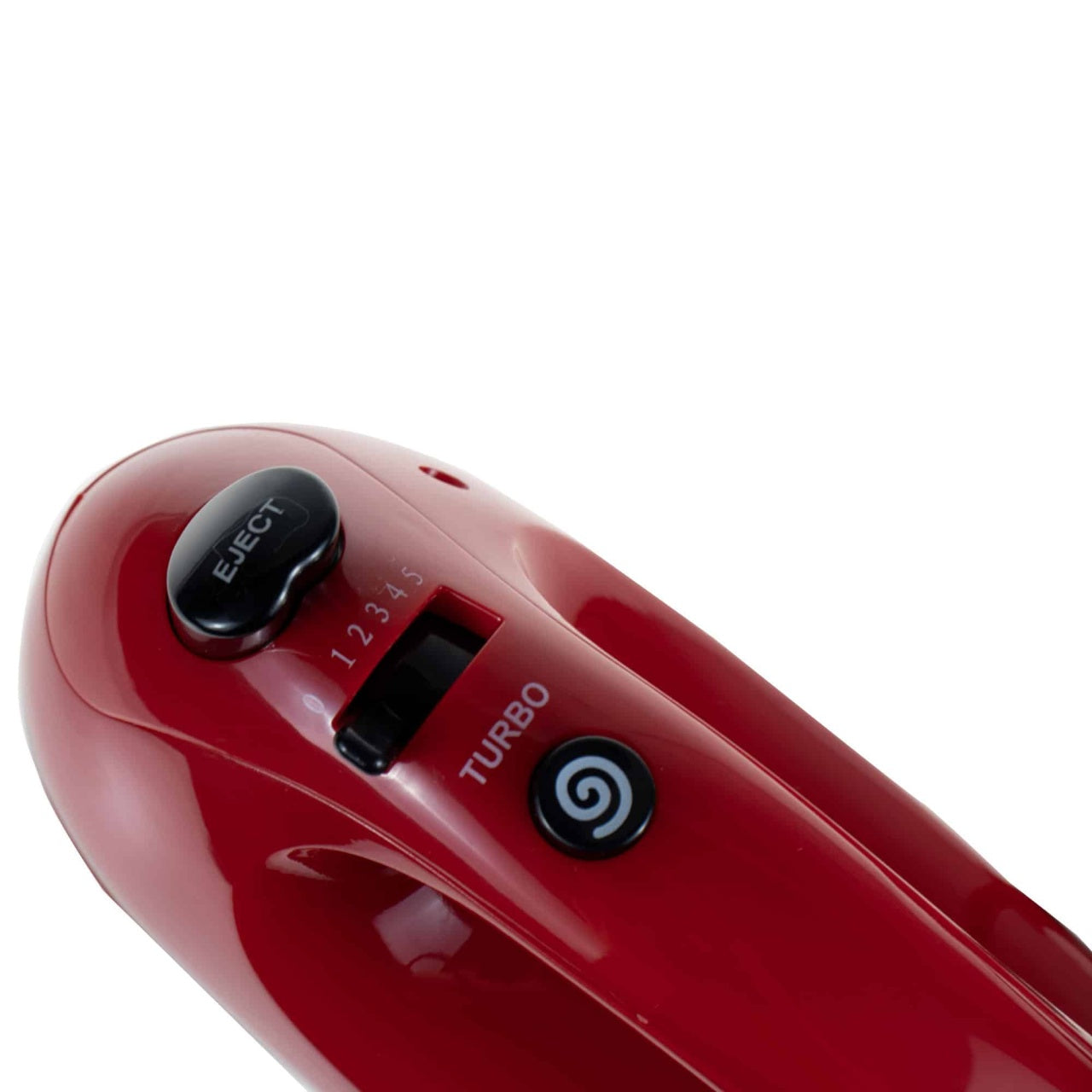 Mixer de mana 5 viteze, 300W, Turbo, rosu, cu accesorii incluse