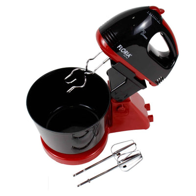 Mixer de masa cu bol plastic, 7 viteze, 300W, capacitate 2.5L