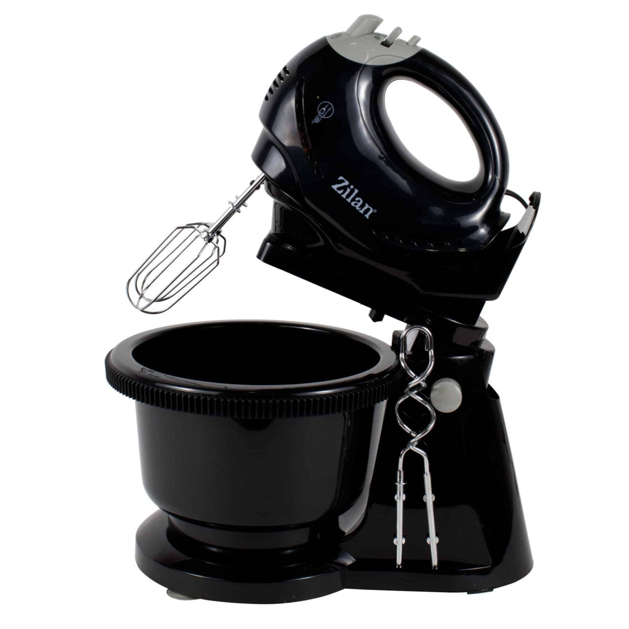 Mixer de masa cu bol rotativ 3.5L, 5 viteze, 300W, functie turbo