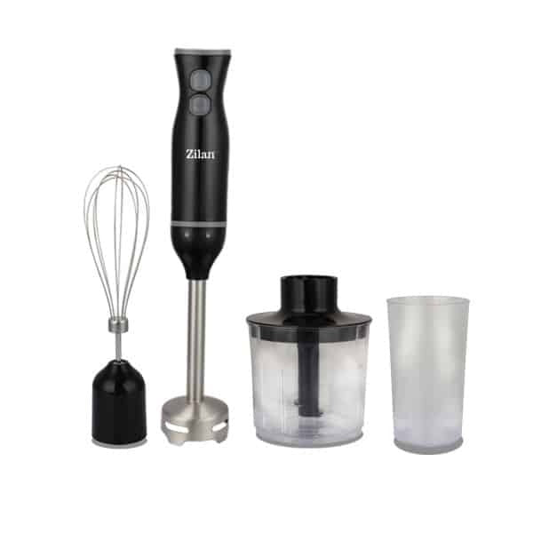 Mixer vertical 250W, 2 viteze, accesorii multiple, negru
