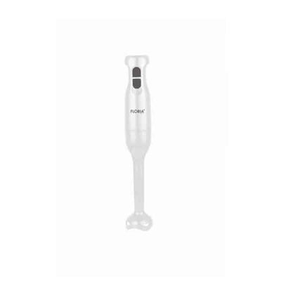 Mixer vertical 250W cu doua trepte de viteza, alb, cutite inox