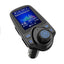 Modulator FM Bluetooth 4.0 Auto FOXMAG24®, Transmitator AUX USB Display Color 1.8"" MP3 Player Android iOS