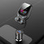 Modulator FM, cu microfon incorporat, Bluetooth, USB Mp3 Player, afiseaza tensiunea bateriei, ecran color, negru