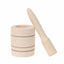 Mojar din lemn de fag, diametru 8.5 cm, inaltime 10.5 cm