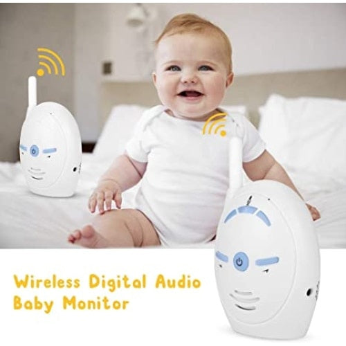 Monitor audio FOXMAG24, pentru bebelusi, cu doua unitati, alb