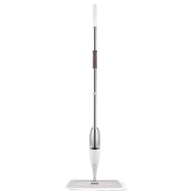Mop cu pulverizare spray, cu coada metalica, capacitatea rezervorului 360ml, din microfibra, inaltimea mopului 115 cm, gri