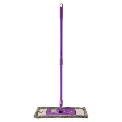 Mop plat cu microfibra si coada telescopica, 150 cm, pentru orice suprafata