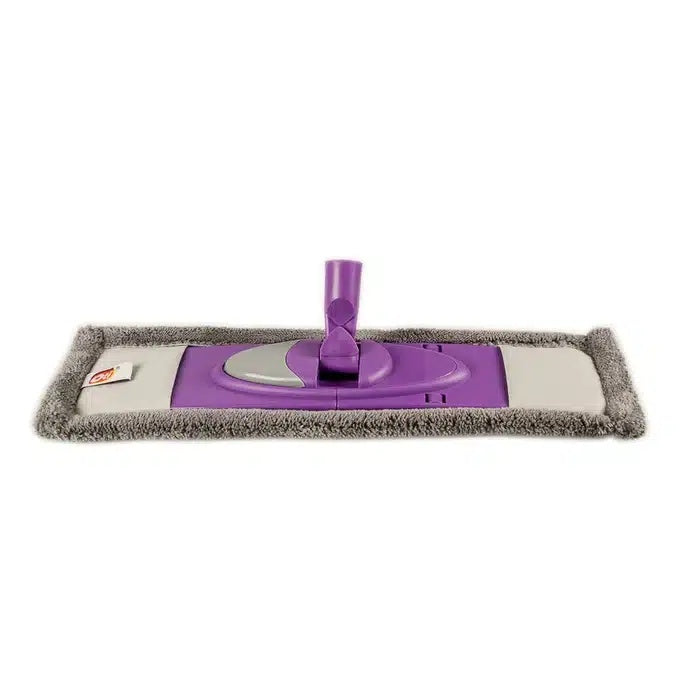 Mop plat cu microfibra si coada telescopica, 150 cm, pentru orice suprafata