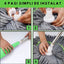 Mop profesional cu cap rotativ 360°, din microfibra, usor de folosit, maner ergonomic, stoarcere rapida, verde