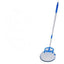 Mop robot, ajustabil, cu coada detasabila, ideal pentru canapele si tapiterii, reincarcabil, curatare rotativa la 360 de grade, alb/albastru