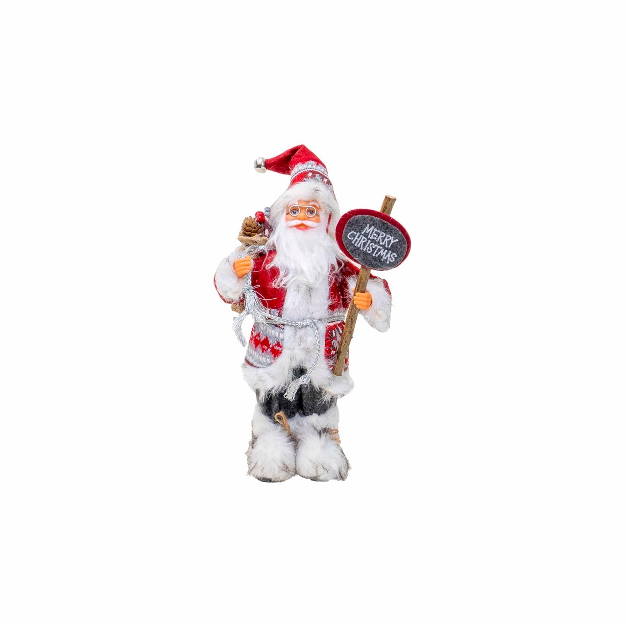 Mos Craciun decorativ 32 cm pentru Craciun