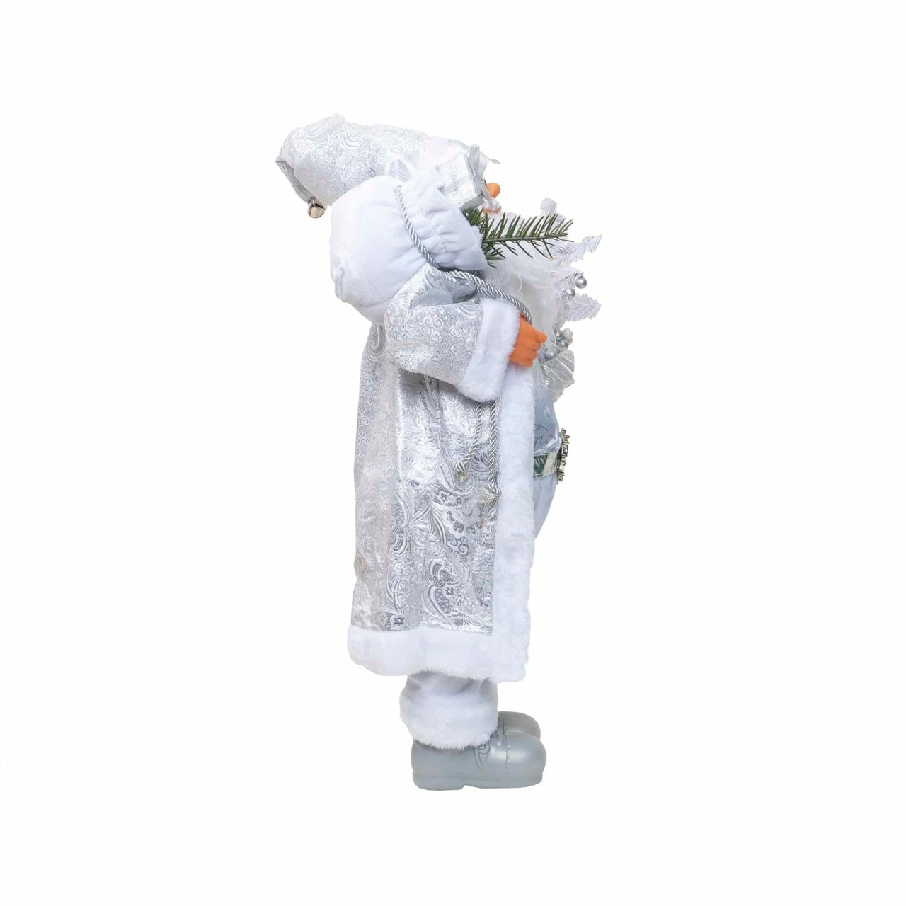 Mos Craciun decorativ inaltime 60 cm pentru decor Craciun