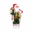 Mos Craciun decorativ pentru Craciun, inaltime 60 cm