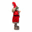 Mos Craciun decorativ pentru Craciun, inaltime 90 cm