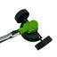 Motocoasa electrica cu 2 acumulatori, putere 1500W, cu 3 unghiuri de taiere, baterie 48V, din ABS si metal, verde