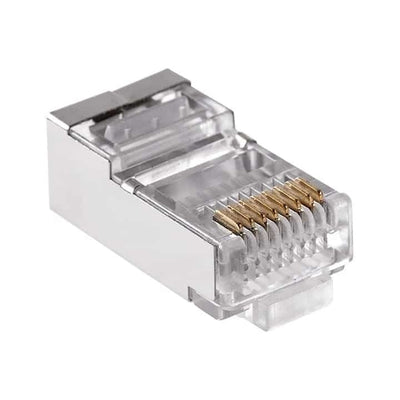 Mufa internet metal UTP, 8 conectori, CAT 5, set 100 bucati